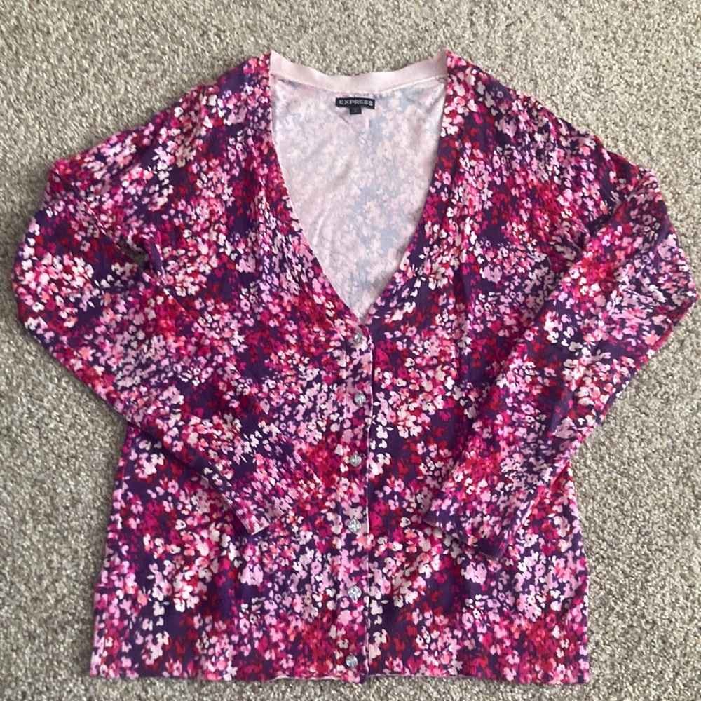 Express long sleeve cardigan SZ:M